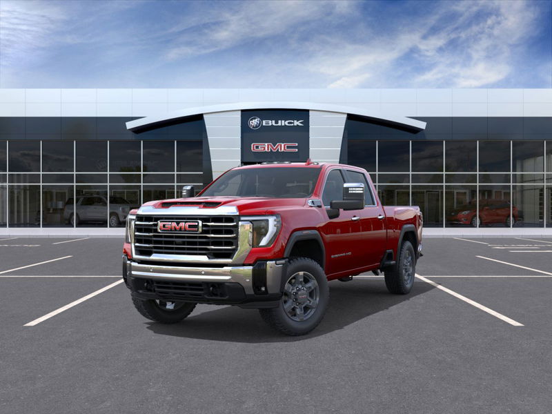 2025 GMC Sierra 3500HD SLT 4WD Crew Cab 159" SLT Gas V8 6.6L/ [0]