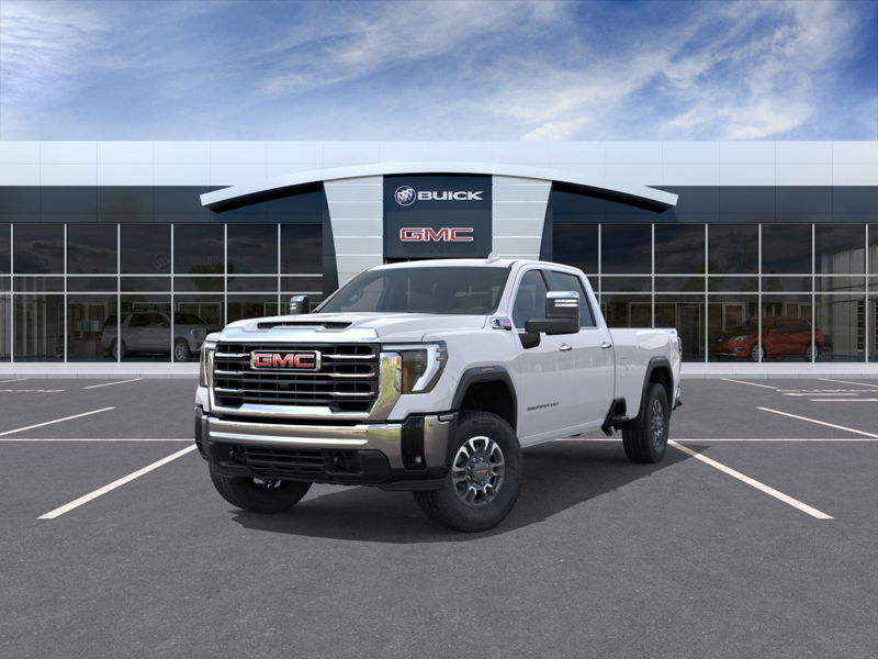 2025 GMC Sierra 3500HD SLT 4WD Crew Cab 172" SLT Turbocharged Diesel V8 6.6L/ [7]