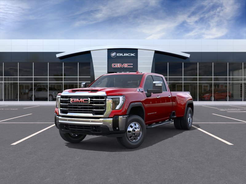 2026 GMC Sierra 3500HD SLT 4WD Crew Cab 172" SLT Turbocharged Diesel V8 6.6L/ [14]