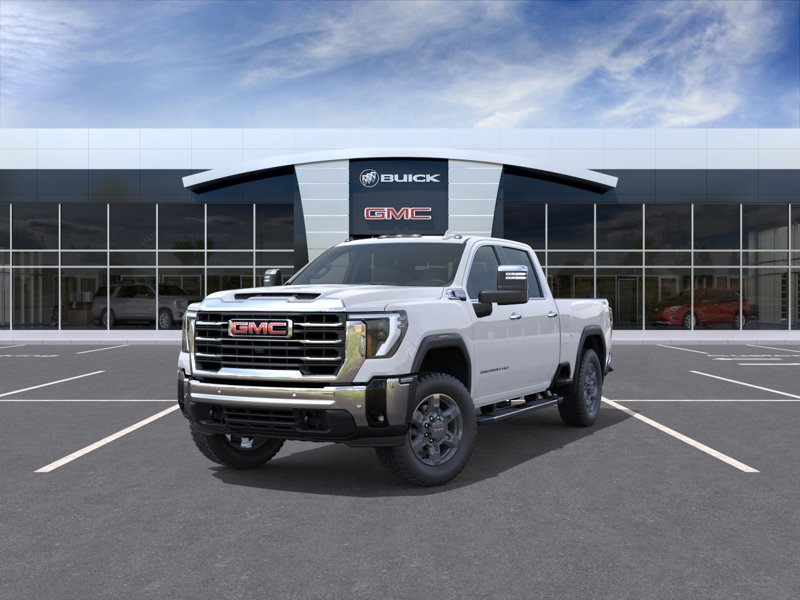 2026 GMC Sierra 3500HD SLT 4WD Crew Cab 159" SLT Turbocharged Diesel V8 6.6L/ [0]