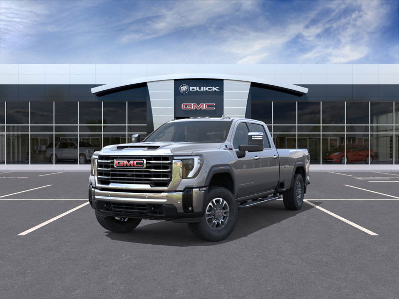 2025 GMC Sierra 3500HD SLT 4WD Crew Cab 172" SLT Turbocharged Diesel V8 6.6L/ [18]