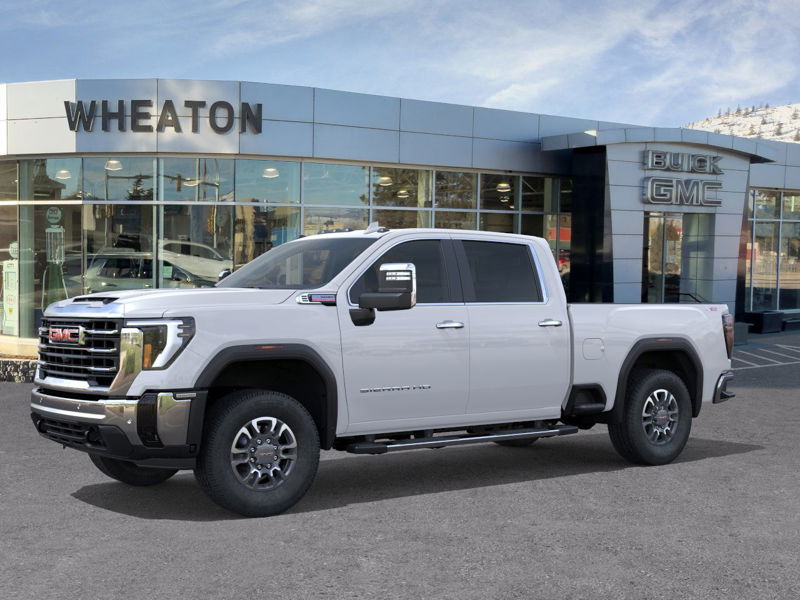 2026 GMC Sierra 3500HD SLT 4WD Crew Cab 159" SLT Turbocharged Diesel V8 6.6L/ [12]