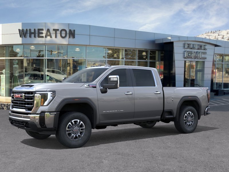 2026 GMC Sierra 3500HD SLT 4WD Crew Cab 159″ SLT Turbocharged Diesel V8 6.6L/ [0]