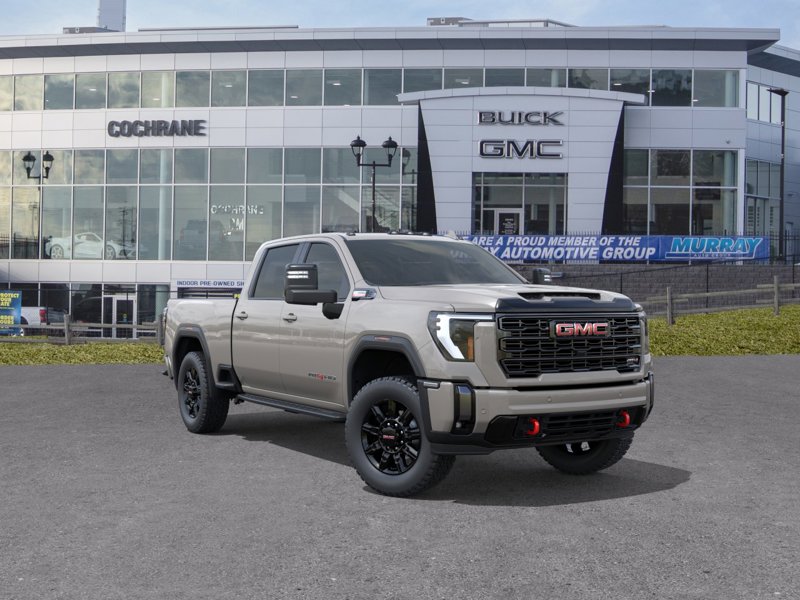 2026 GMC Sierra 3500HD AT4 4WD Crew Cab 159" AT4 Turbocharged Diesel V8 6.6L/ [4]