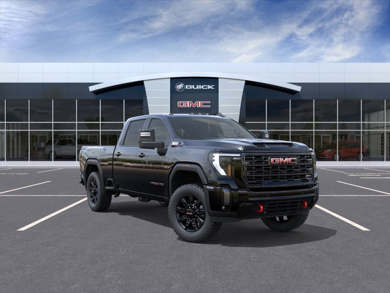 2026 GMC Sierra 3500HD AT4 4WD Crew Cab 159″ AT4 Turbocharged Diesel V8 6.6L/ [0]