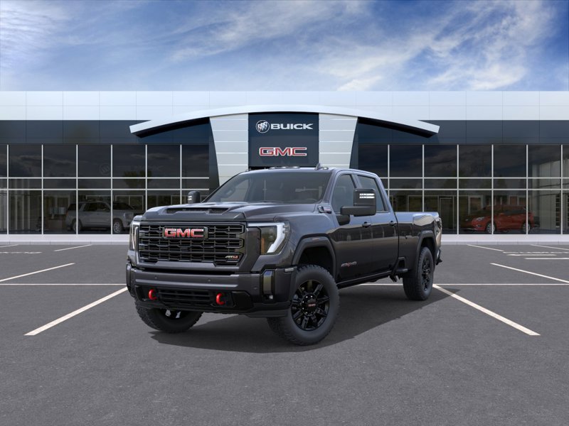 2026 GMC Sierra 3500HD AT4 4WD Crew Cab 172″ AT4 Turbocharged Diesel V8 6.6L/ [0]