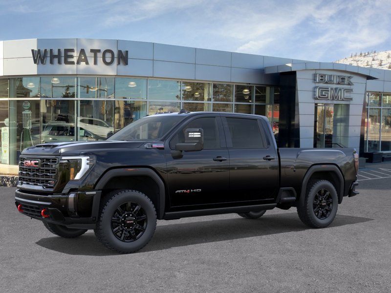 2026 GMC Sierra 3500HD AT4 4WD Crew Cab 159″ AT4 Turbocharged Diesel V8 6.6L/ [0]
