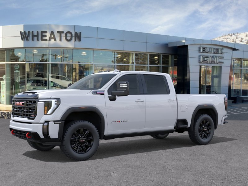 2026 GMC Sierra 3500HD AT4 4WD Crew Cab 159″ AT4 Turbocharged Diesel V8 6.6L/ [0]