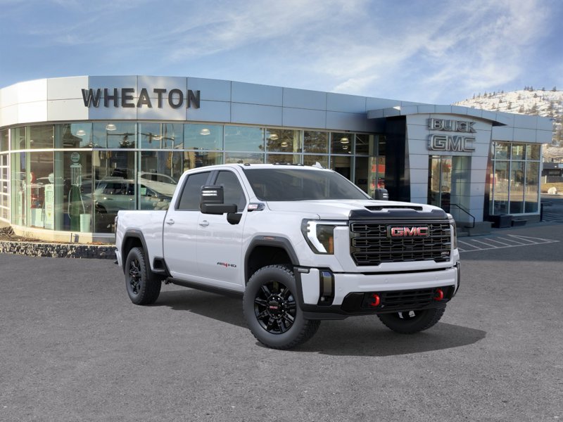 2026 GMC Sierra 3500HD AT4 4WD Crew Cab 159″ AT4 Turbocharged Diesel V8 6.6L/ [1]