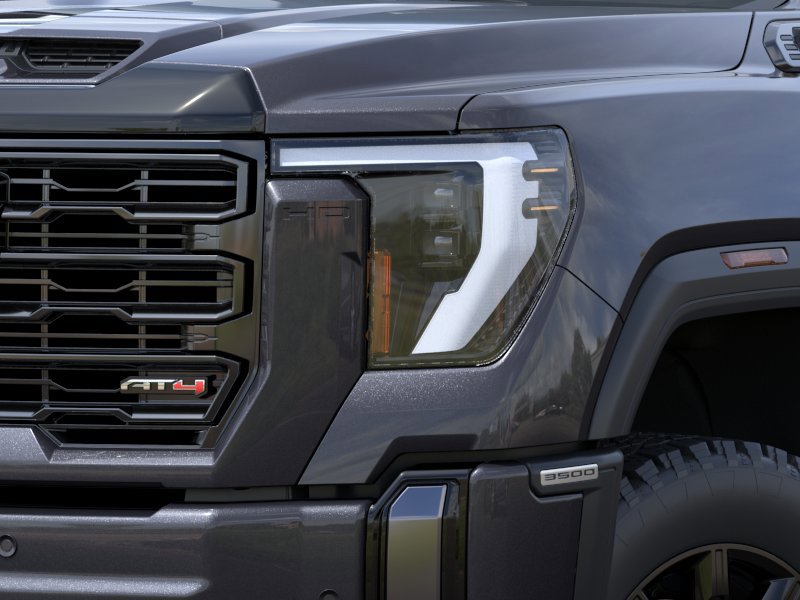 2026 GMC Sierra 3500HD AT4 4WD Crew Cab 159″ AT4 Turbocharged Diesel V8 6.6L/ [9]