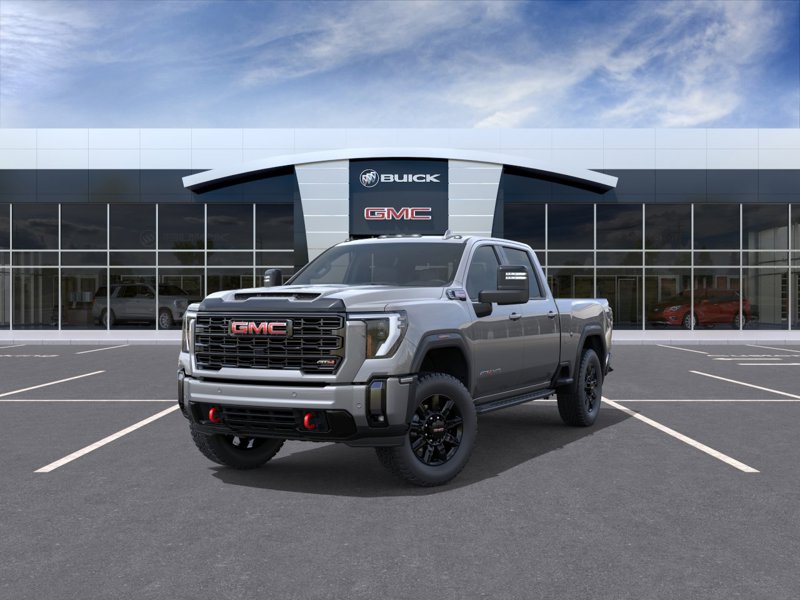 2026 GMC Sierra 3500HD AT4 4WD Crew Cab 159″ AT4 Turbocharged Diesel V8 6.6L/ [0]