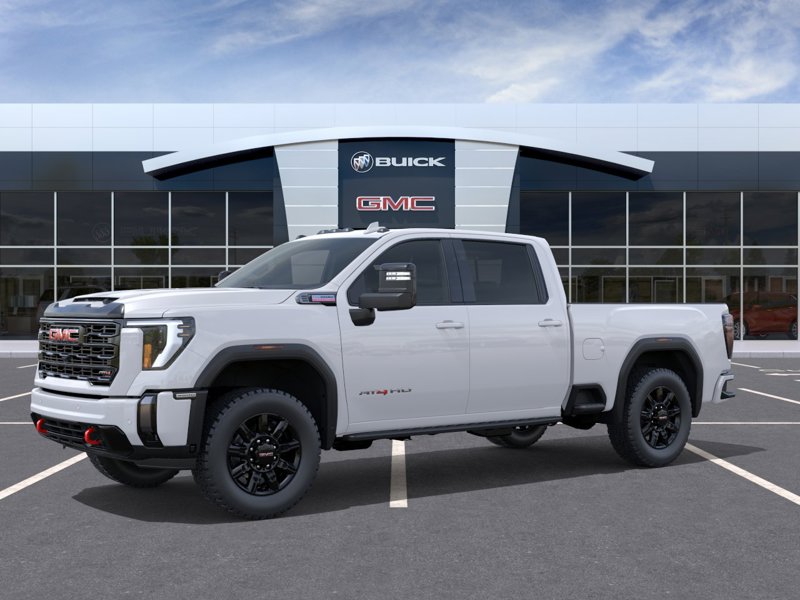 2026 GMC Sierra 3500HD AT4 4WD Crew Cab 159" AT4 Turbocharged Diesel V8 6.6L/ [13]