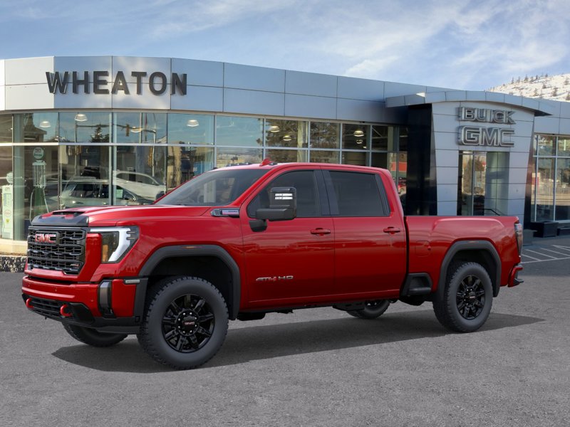 2026 GMC Sierra 3500HD AT4 4WD Crew Cab 159″ AT4 Turbocharged Diesel V8 6.6L/ [0]