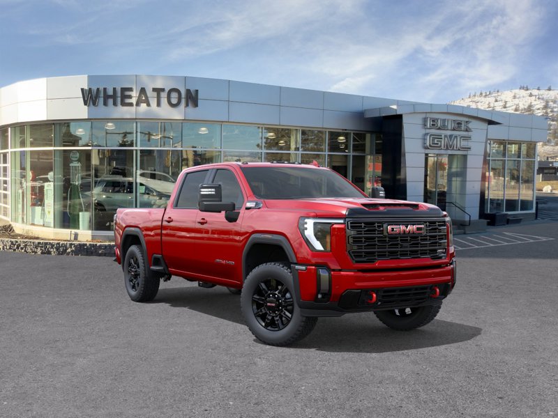 2026 GMC Sierra 3500HD AT4 4WD Crew Cab 159″ AT4 Turbocharged Diesel V8 6.6L/ [1]