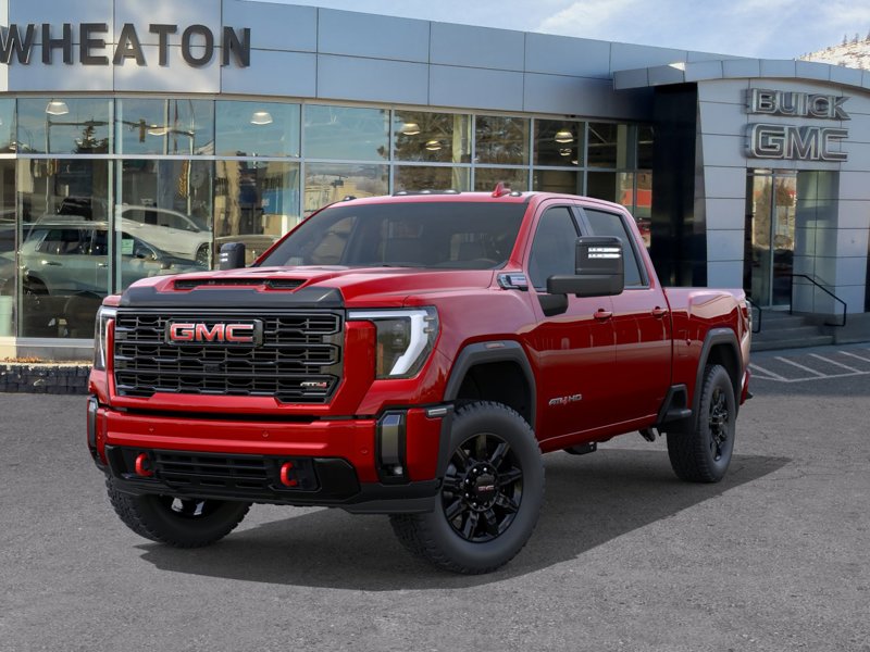 2026 GMC Sierra 3500HD AT4 4WD Crew Cab 159″ AT4 Turbocharged Diesel V8 6.6L/ [5]