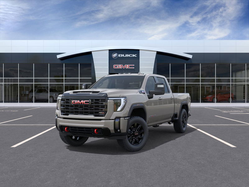2026 GMC Sierra 3500HD AT4 Diesel Htd/Cld Lthr Tech Pkg 4WD Crew Cab 159" AT4 Turbocharged Diesel V8 6.6L/ [7]