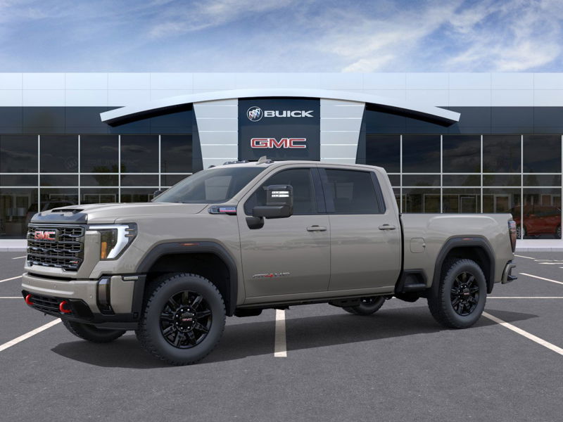 2026 GMC Sierra 3500HD AT4 Diesel Htd/Cld Lthr Tech Pkg 4WD Crew Cab 159″ AT4 Turbocharged Diesel V8 6.6L/ [1]