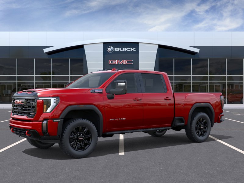 2026 GMC Sierra 3500HD AT4 4WD Crew Cab 159″ AT4 Turbocharged Diesel V8 6.6L/ [1]