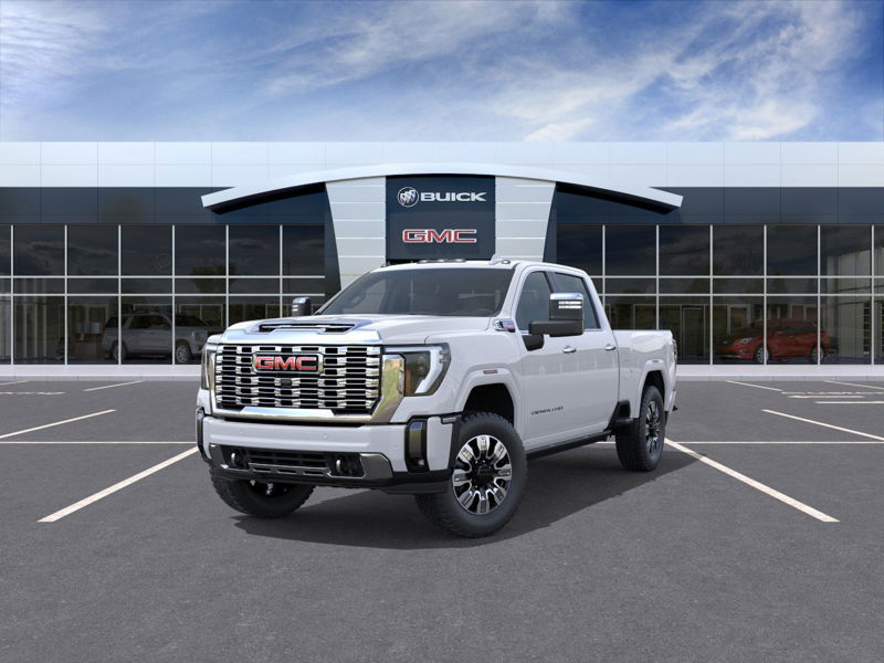 2025 GMC Sierra 3500HD Denali 4WD Crew Cab 159" Denali Turbocharged Diesel V8 6.6L/ [12]