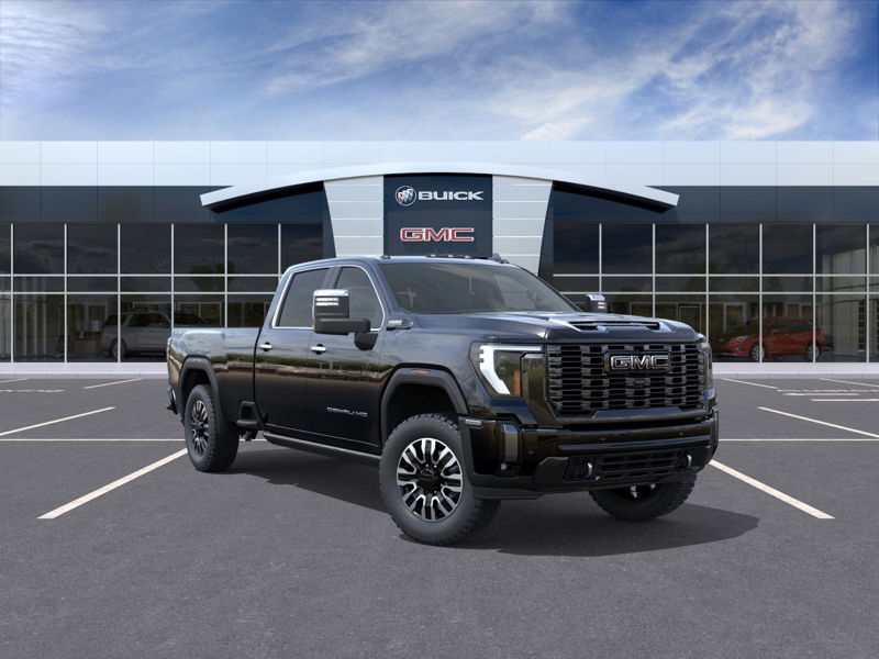 2025 GMC Sierra 2500HD Denali Ultimate 4WD Crew Cab 172″ Denali Ultimate Turbocharged Diesel V8 6.6L/ [0]