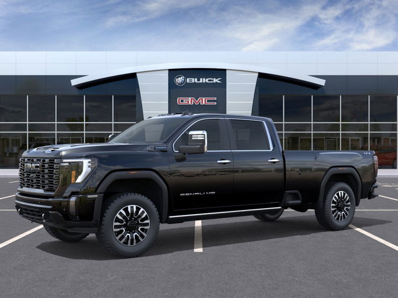2025 GMC Sierra 2500HD Denali Ultimate 4WD Crew Cab 172″ Denali Ultimate Turbocharged Diesel V8 6.6L/ [1]