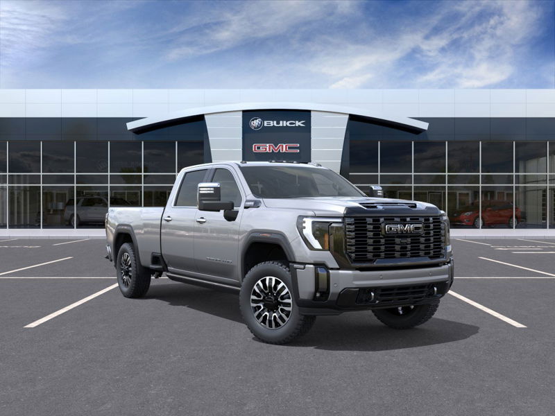 2025 GMC Sierra 2500HD Denali Ultimate 4WD Crew Cab 172″ Denali Ultimate Turbocharged Diesel V8 6.6L/ [0]