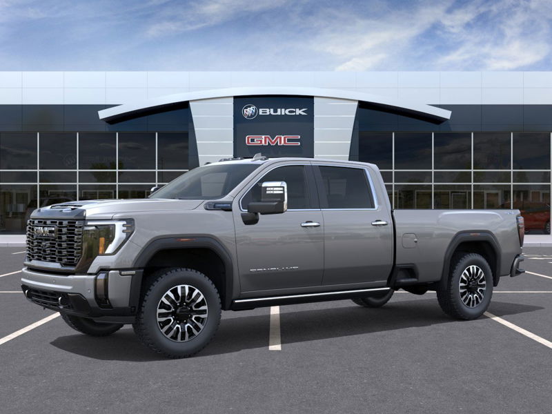 2025 GMC Sierra 2500HD Denali Ultimate 4WD Crew Cab 172″ Denali Ultimate Turbocharged Diesel V8 6.6L/ [1]