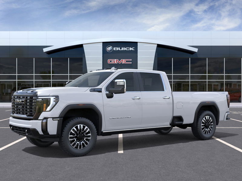 2025 GMC Sierra 2500HD Denali Ultimate 4WD Crew Cab 172″ Denali Ultimate Turbocharged Diesel V8 6.6L/ [1]