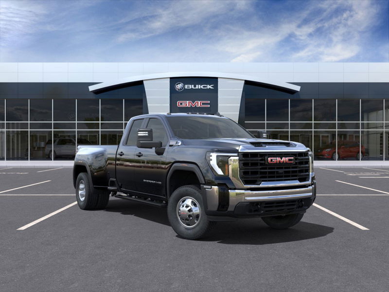 2025 GMC Sierra 3500HD Pro 4WD Double Cab 162" Pro Gas V8 6.6L/ [3]