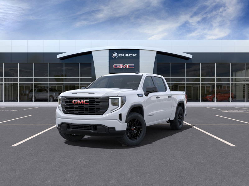 GAZ Summit White 2025 GMC Sierra 1500 Pickup Truck Four-Wheel Drive Automatic