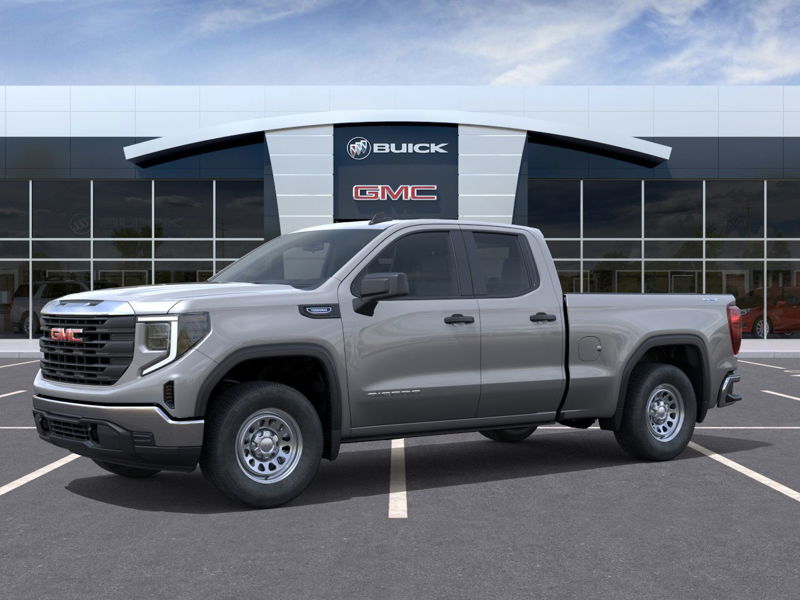 2026 GMC Sierra 1500 Pro 4WD Double Cab 147″ Pro Turbocharged Gas I4 2.7L/166 [1]