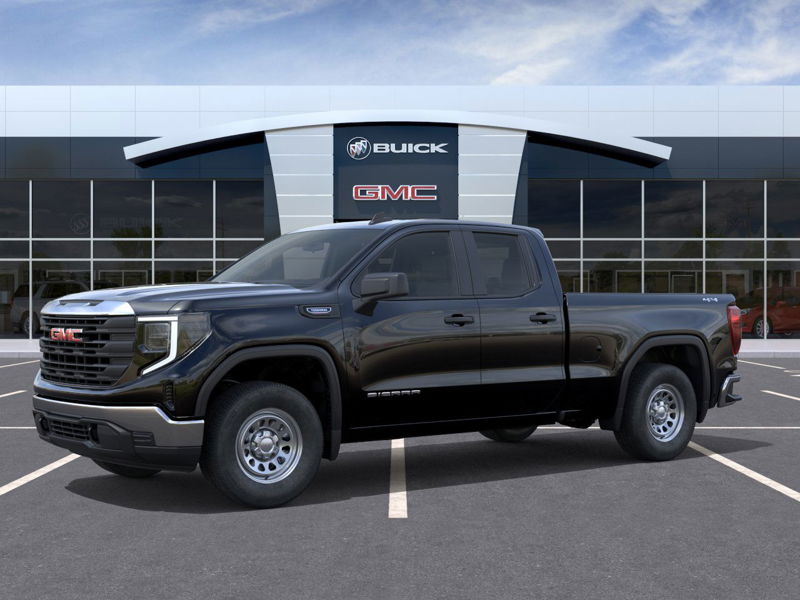 2026 GMC Sierra 1500 Pro 4WD Double Cab 147″ Pro Turbocharged Gas I4 2.7L/166 [1]