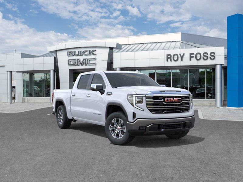 2026 GMC Sierra 1500 SLT 4WD Crew Cab 147″ SLT Turbocharged Diesel I6 3.0L/183 [1]