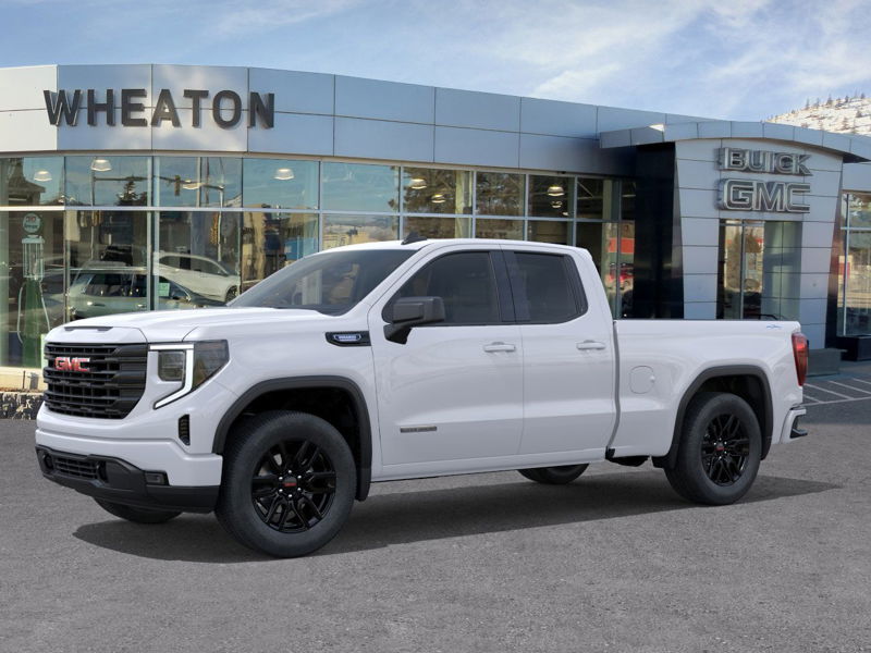 2025 GMC Sierra 1500 Elevation 4WD Double Cab 147″ Elevation w/3SB Turbocharged Diesel I6 3.0L/ [0]