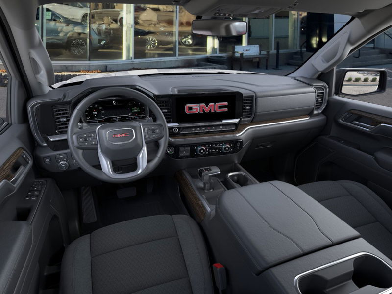 2025 GMC Sierra 1500 Elevation 4WD Double Cab 147″ Elevation w/3SB Turbocharged Diesel I6 3.0L/ [14]