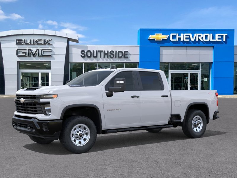 2026 Chevrolet Silverado 2500HD Work Truck 4WD Crew Cab 159" Work Truck Turbocharged Diesel V8 6.6L/ [15]