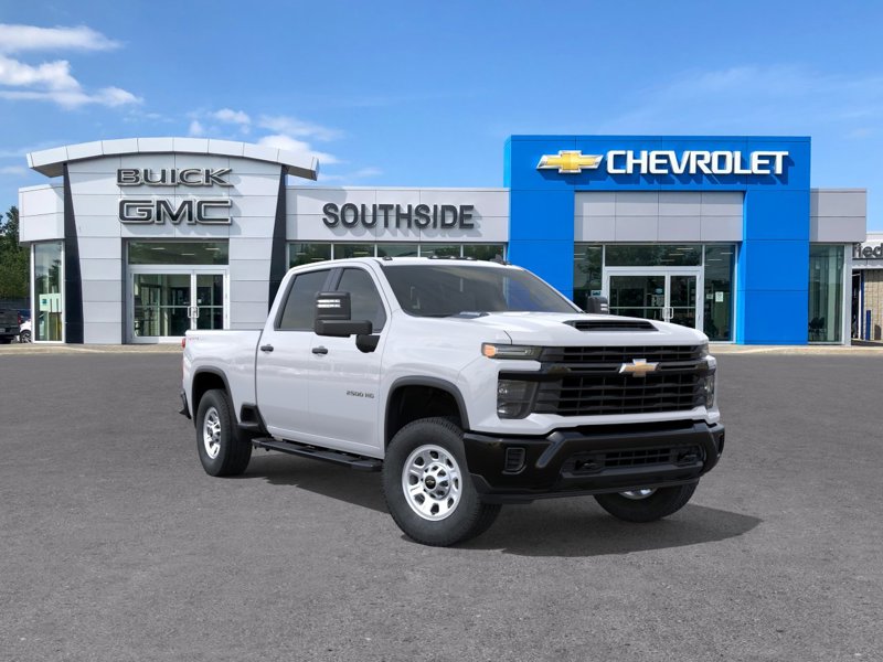 2026 Chevrolet Silverado 2500HD Work Truck 4WD Crew Cab 159″ Work Truck Turbocharged Diesel V8 6.6L/ [1]