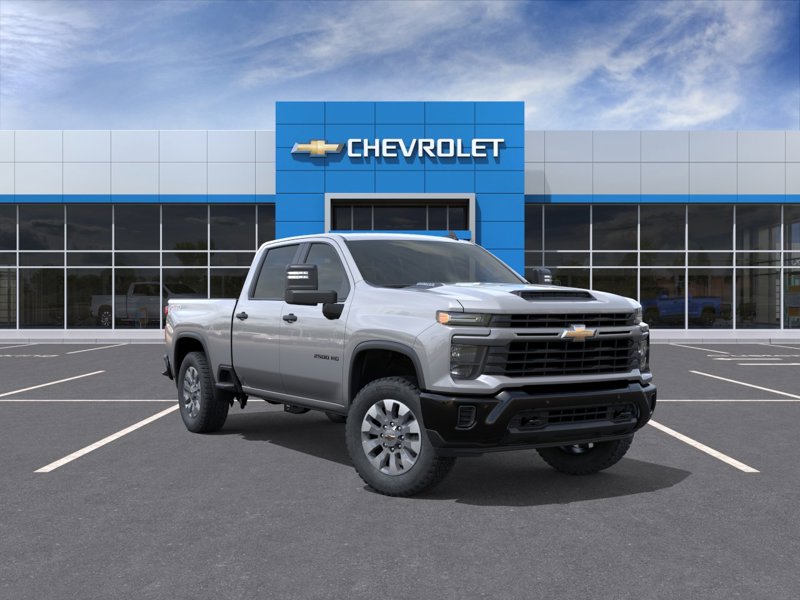 2026 Chevrolet Silverado 2500HD Custom 4WD Crew Cab 159″ Custom Gas V8 6.6L/ [0]