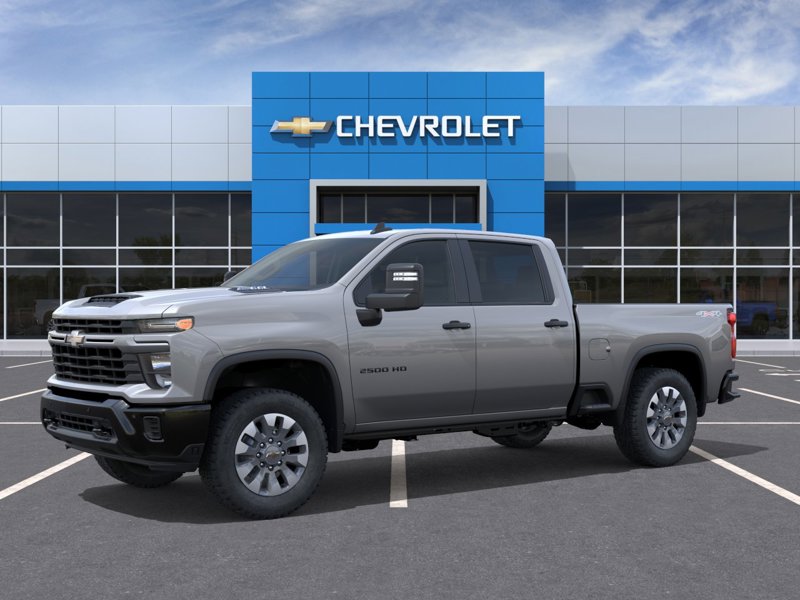 2026 Chevrolet Silverado 2500HD Custom 4WD Crew Cab 159″ Custom Gas V8 6.6L/ [1]