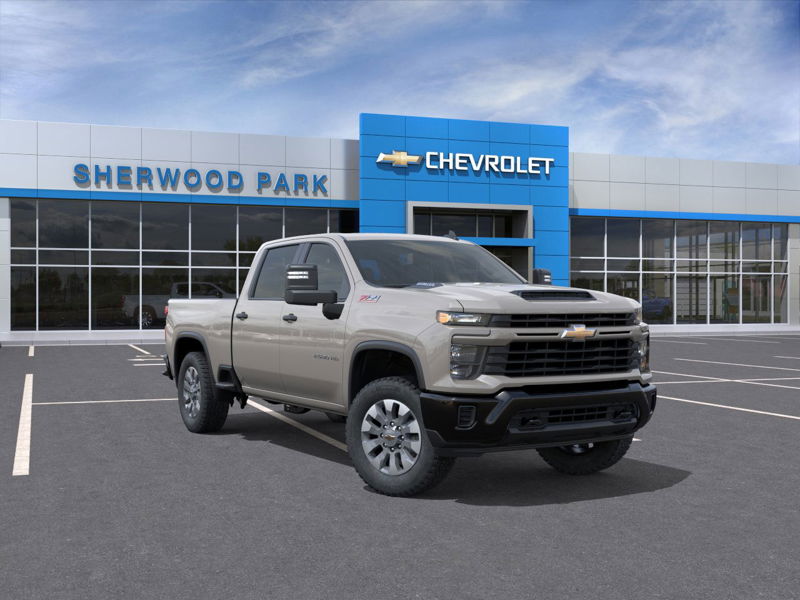 2026 Chevrolet Silverado 2500HD Custom 4WD Crew Cab 159" Custom Gas V8 6.6L/ [0]