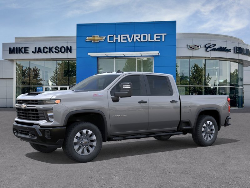2026 Chevrolet Silverado 2500HD Custom 4WD Crew Cab 159″ Custom Turbocharged Diesel V8 6.6L/ [1]