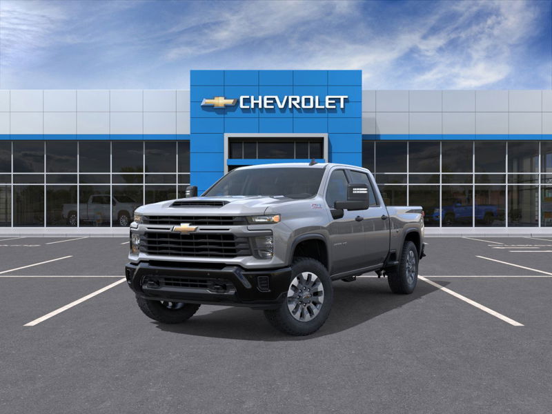 2026 Chevrolet Silverado 2500HD Custom Diesel Safety/Custom Pkg 4WD Crew Cab 159" Custom Turbocharged Diesel V8 6.6L/ [0]