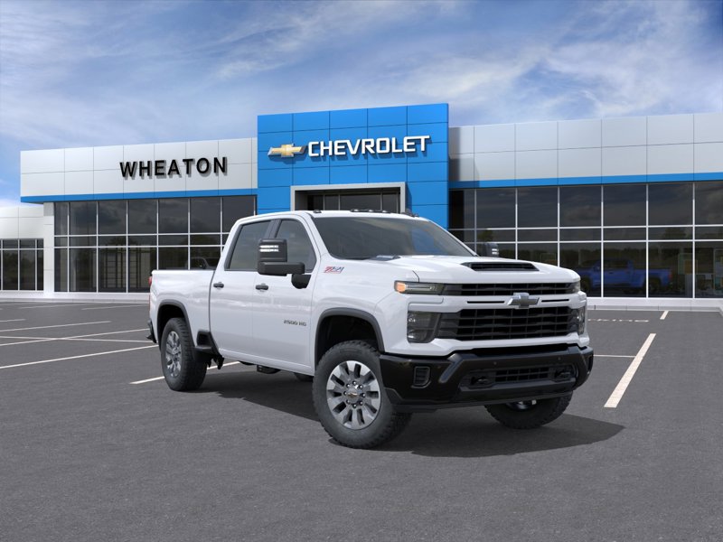 2026 Chevrolet Silverado 2500HD Custom 4WD Crew Cab 159″ Custom Turbocharged Diesel V8 6.6L/ [1]