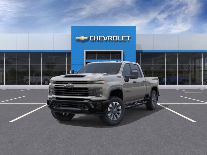 2026 Chevrolet Silverado 2500HD Custom 4WD Crew Cab 159" Custom Turbocharged Diesel V8 6.6L/ [3]
