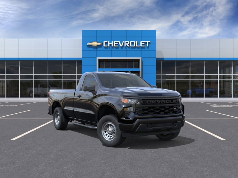 2026 Chevrolet Silverado 1500 Work Truck 4WD Reg Cab 140″ Work Truck Gas V8 5.3L/325 [0]