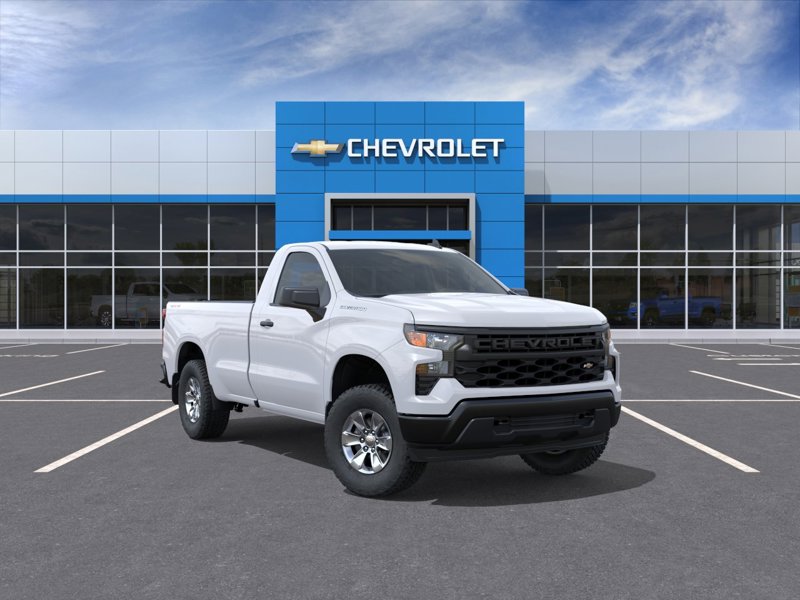 2026 Chevrolet Silverado 1500 Work Truck 4WD Reg Cab 140″ Work Truck Gas V8 5.3L/325 [0]