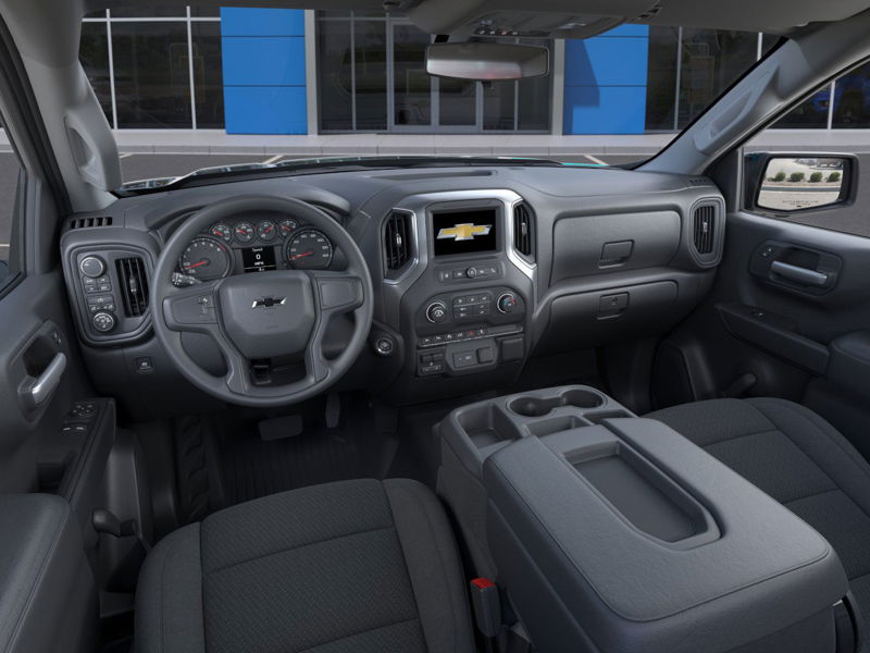 2025 Chevrolet Silverado 1500 Work Truck 4WD Reg Cab 126″ Work Truck Turbocharged Gas I4 2.7L/166 [14]