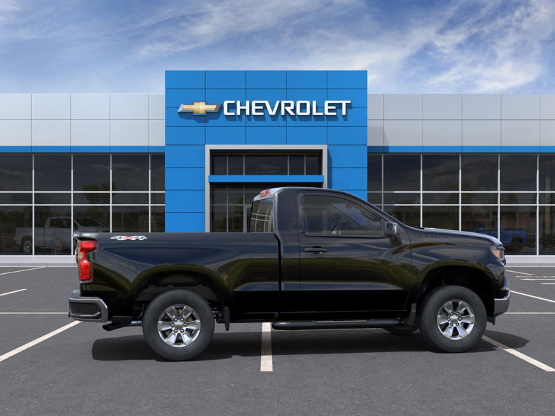 2025 Chevrolet Silverado 1500 Work Truck 4WD Reg Cab 126″ Work Truck Turbocharged Gas I4 2.7L/166 [4]
