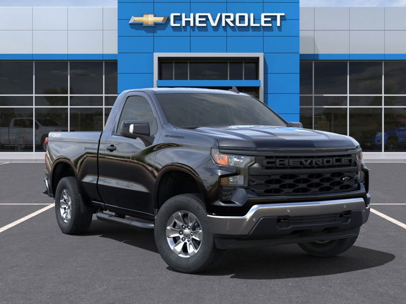 2025 Chevrolet Silverado 1500 Work Truck 4WD Reg Cab 126″ Work Truck Turbocharged Gas I4 2.7L/166 [6]