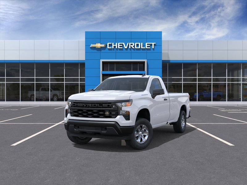 2026 Chevrolet Silverado 1500 Work Truck 4WD Reg Cab 140" Work Truck Turbocharged Gas I4 2.7L/166 [1]